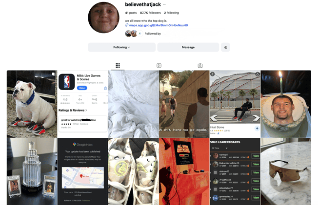 Finstas For My Real Friends, Instas For My Brand Friends