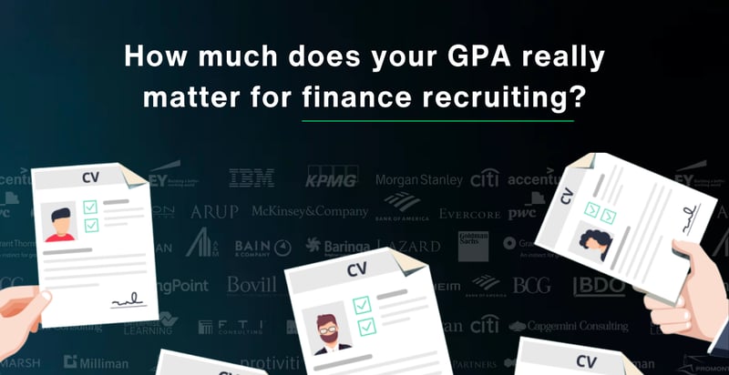 Does your GPA really matter for finance?