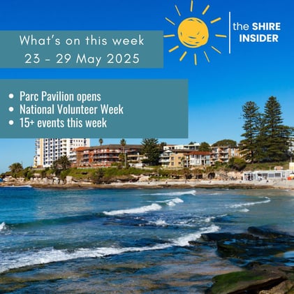 Your Shire itinerary for 23 - 29 May 