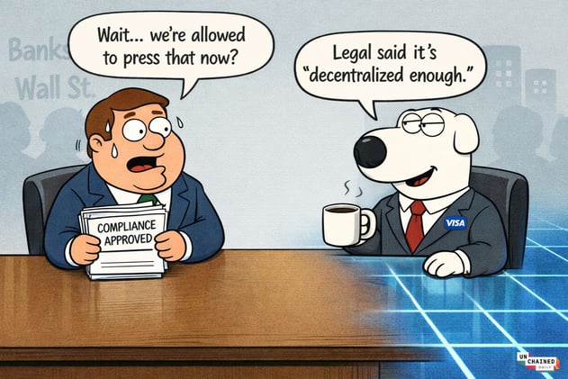 Visa Gets Internal Sign Off for Blockchain Governance Role on Canton