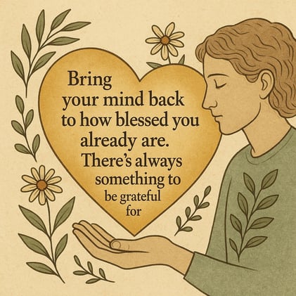 Return to Your Blessings: The Quiet Power of Remembering What’s Already Good