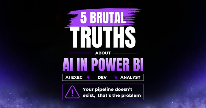5 Brutal Truths About AI in Power BI (Why Your “AI Dashboard” Is Just Broken Data)