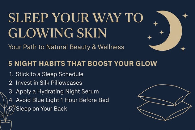  Sleep Your Way to Glowing Skin 🌙✨