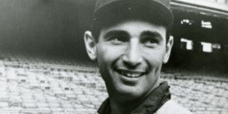 ⚾Sandy Koufax is immaculate 