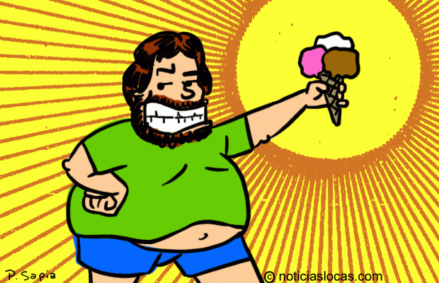 Perdió 15 kilos comiendo sólo helado durante 100 días