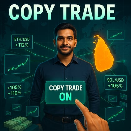 First time in Srilanka | Starting of copy trading 