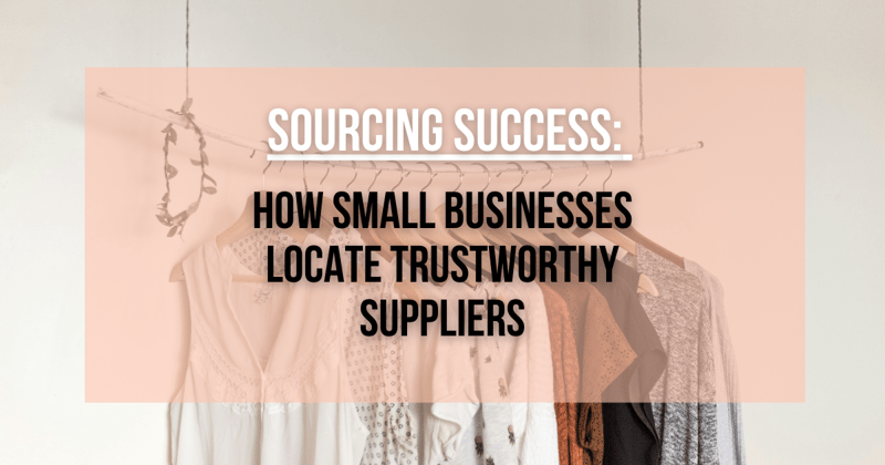 Where to Find Suppliers for your Business