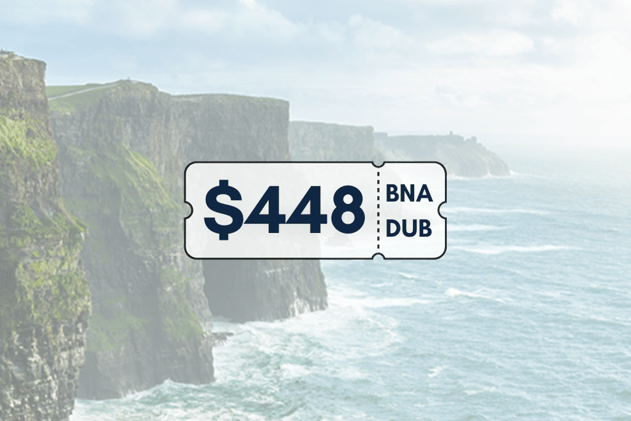 Deal Alert: Nashville to Dublin for $448 Roundtrip