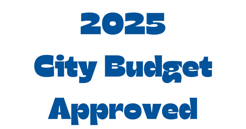 Council approves 2025 budget