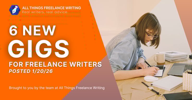 1/20 Freelance Writing Jobs 