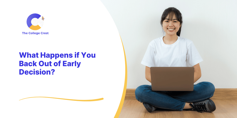 What Happens if You Back Out of Early Decision? 