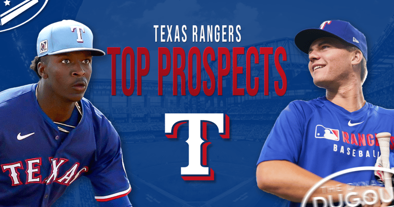 Texas Rangers Top 50 Prospects for 2026