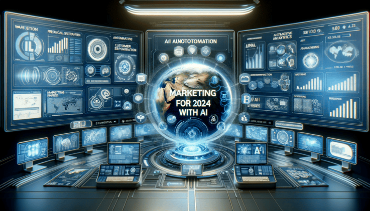 AI Automation Lab - 4 marketing strategies for 2024 with AI