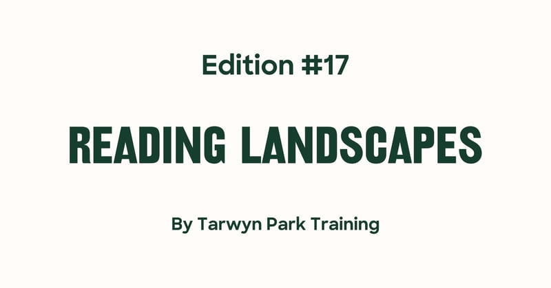 Reading Landscapes Edition #17