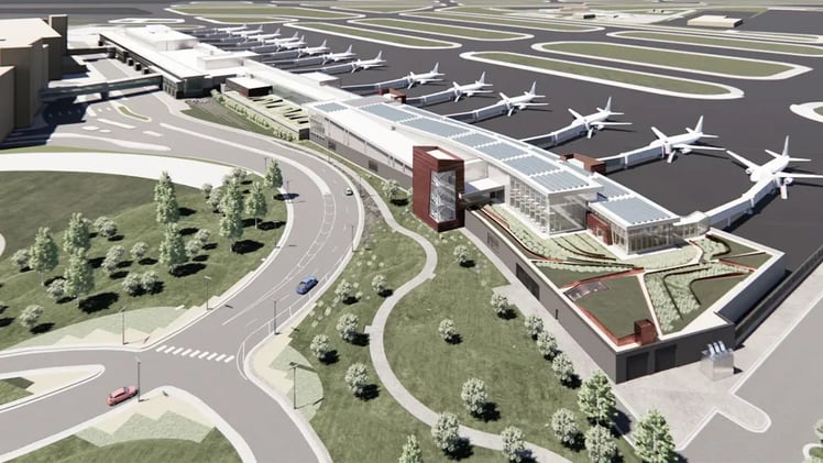 Increased Air Traffic Over Lakeville During MSP Runway Construction