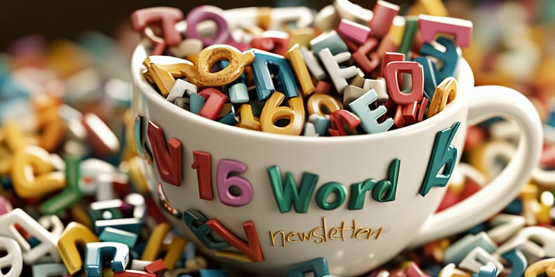 Siembra Lessons: Optimize Your Marketing With The 16 Word Newsletter.