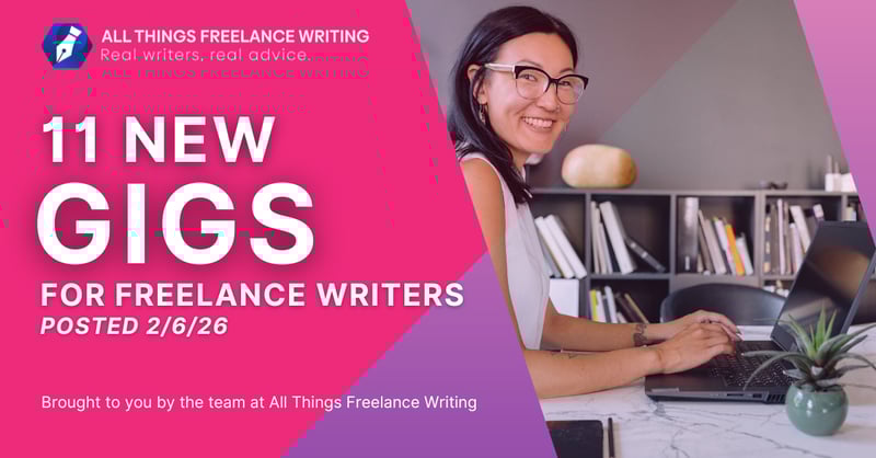2/6 Freelance Writing Jobs 