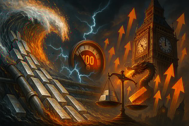 Volatility Is Back, 🚨100% Silver Lease Rates, and $100 Silver By April 2026