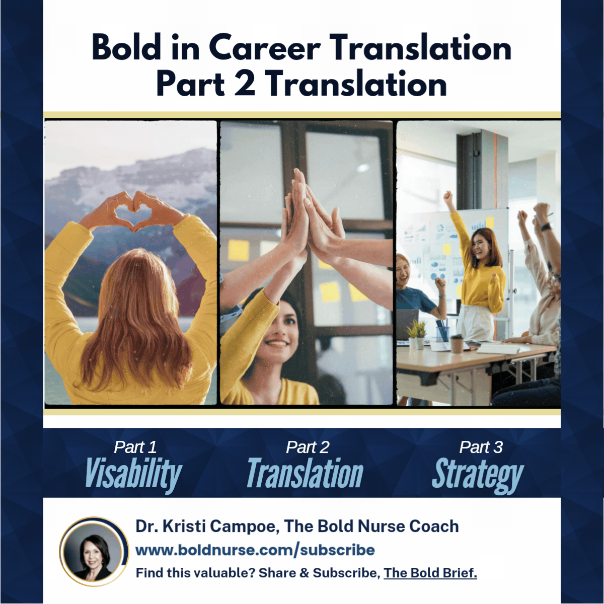Bold in Career Translation - Part 2