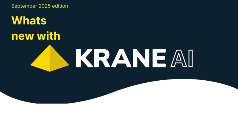 Krane September Newsletter: Building What Matters with Krane AI!