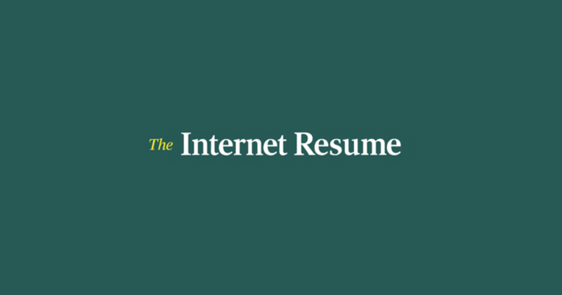 Escape the Traditional Job Hunt: Build Your Online Resume