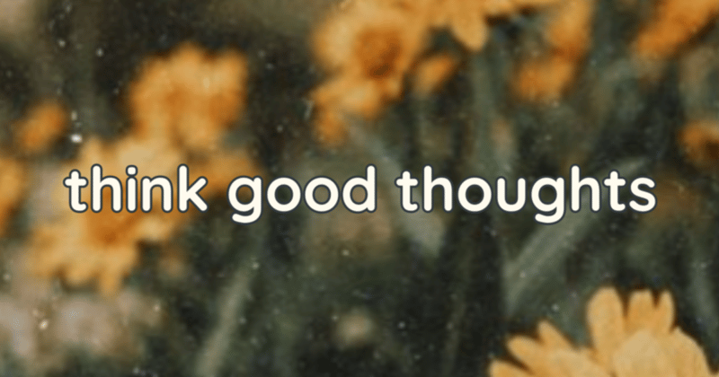 Good Thoughts for October 