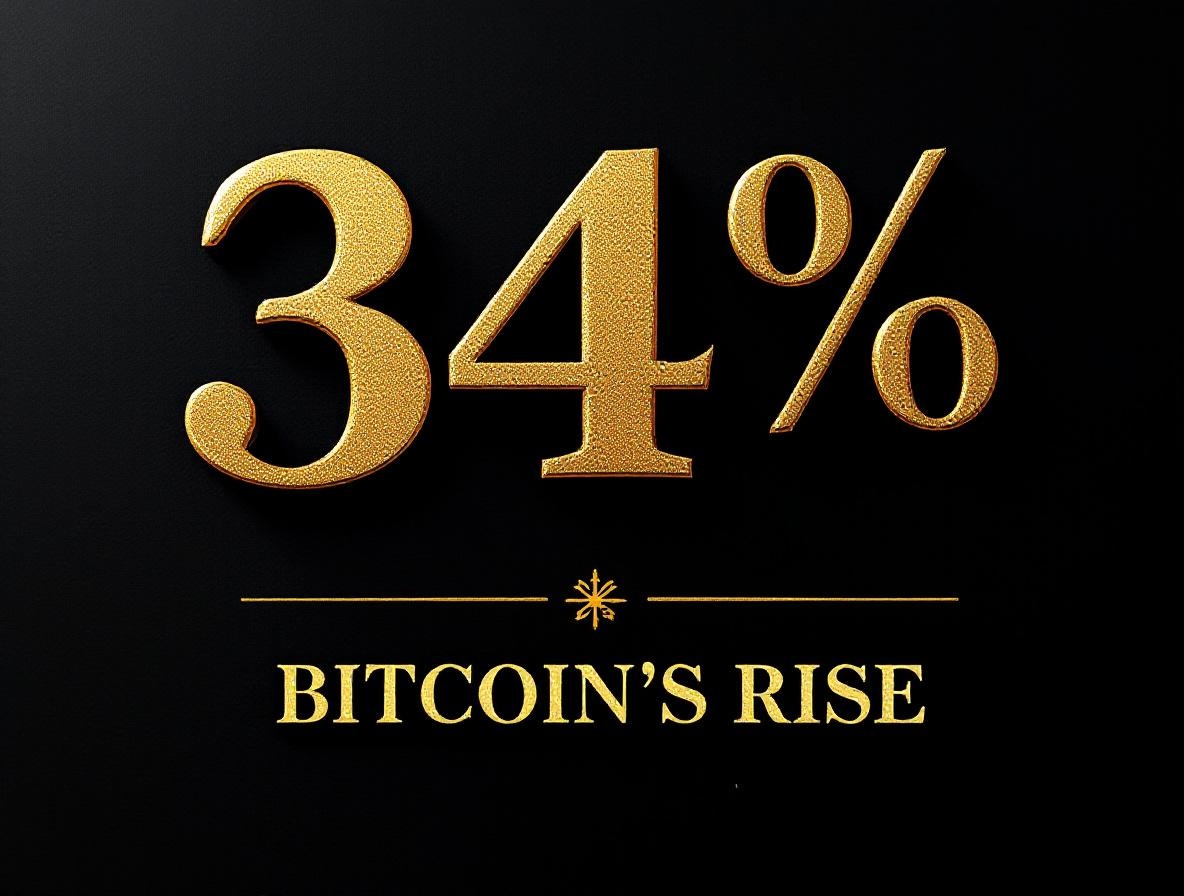 34% — Bitcoin's rise between the memo and the divestiture