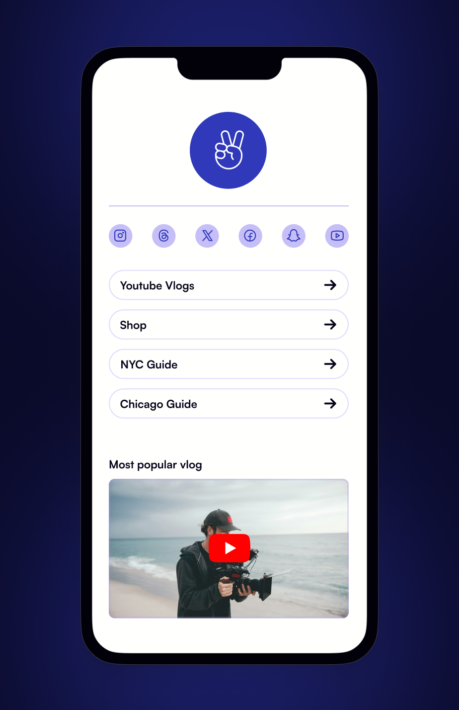 Link in bio example 3