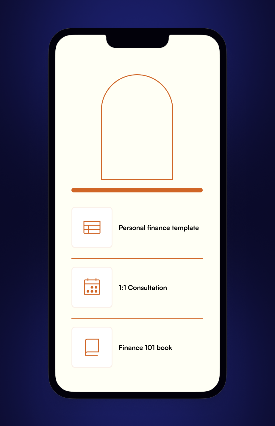 Link in bio example 1