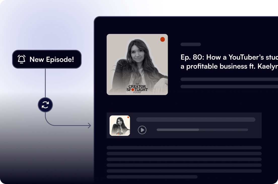 Automate your podcasts